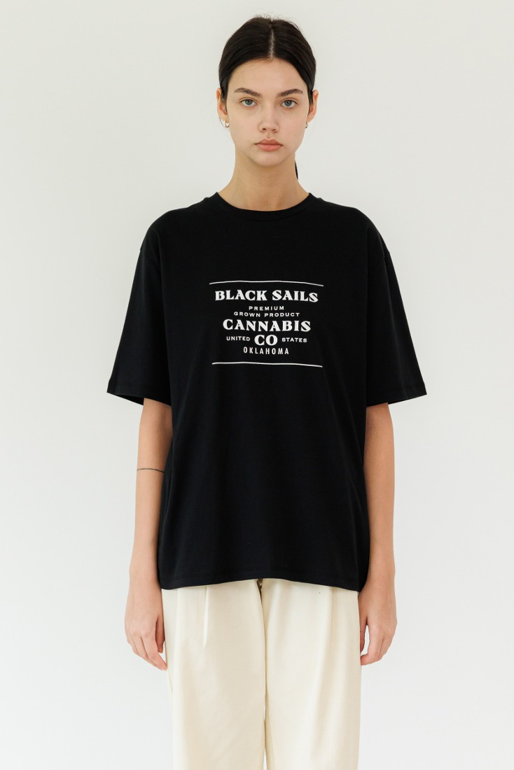 Sales Logo T Shirts Black